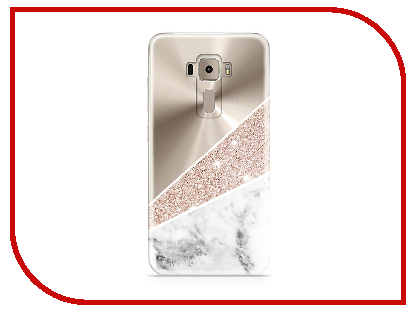 фото Аксессуар Чехол Asus ZenFone 3 ZE520KL With Love. Moscow Silicone Marble 5937