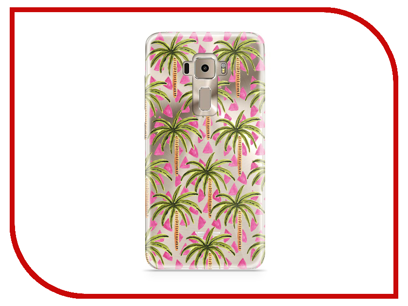 фото Аксессуар Чехол Asus ZenFone 3 ZE520KL With Love. Moscow Silicone Palms 5938