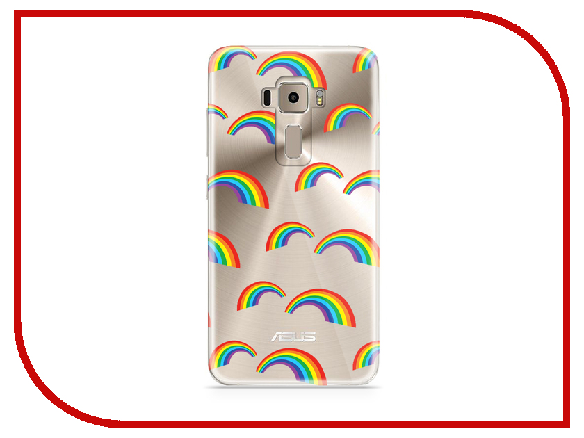фото Аксессуар Чехол Asus ZenFone 3 ZE520KL With Love. Moscow Silicone Rainbow 5942