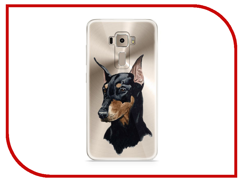 фото Аксессуар Чехол Asus ZenFone 3 ZE520KL With Love. Moscow Silicone Dog 5944