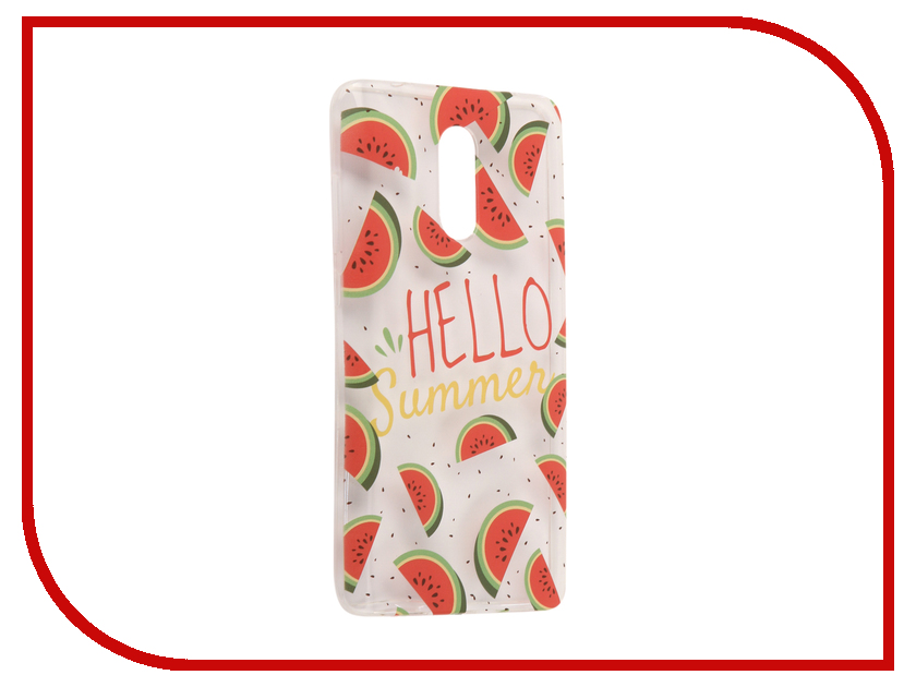 фото Аксессуар Чехол Xiaomi Redmi Pro With Love. Moscow Silicone Hello Summer 6067