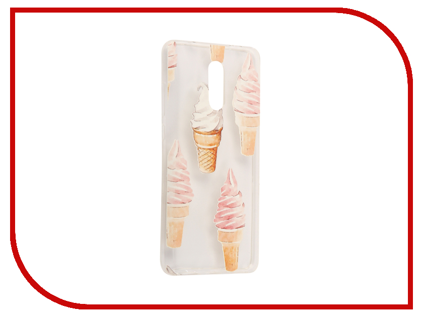 фото Аксессуар Чехол Xiaomi Redmi Pro With Love. Moscow Silicone Ice Cream 6069