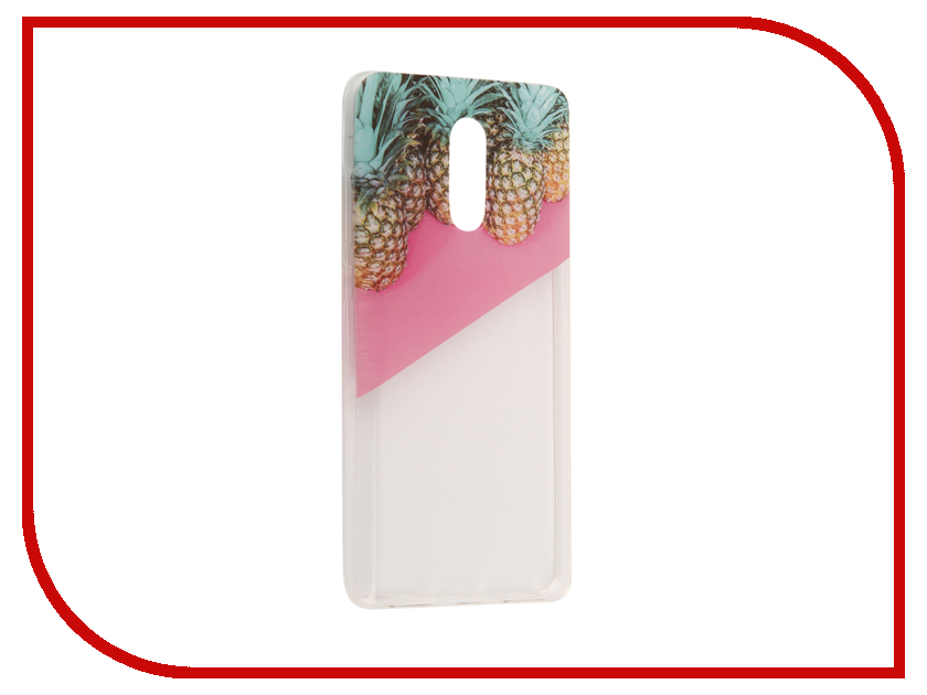 фото Аксессуар Чехол Xiaomi Redmi Pro With Love. Moscow Silicone Pineapples 2 6079