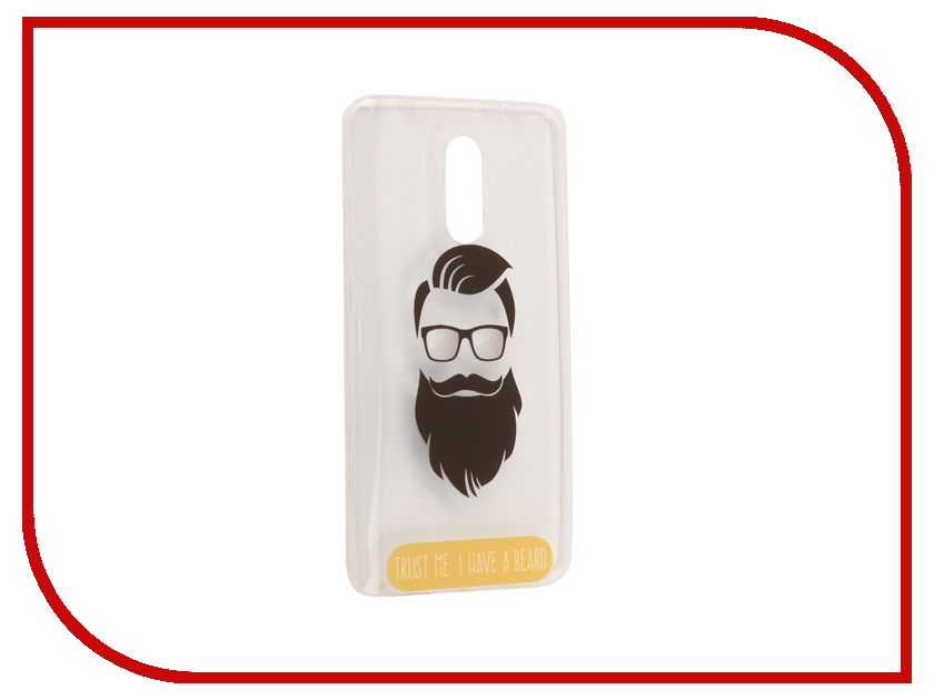 фото Аксессуар Чехол Xiaomi Redmi Pro With Love. Moscow Silicone Beard 6085