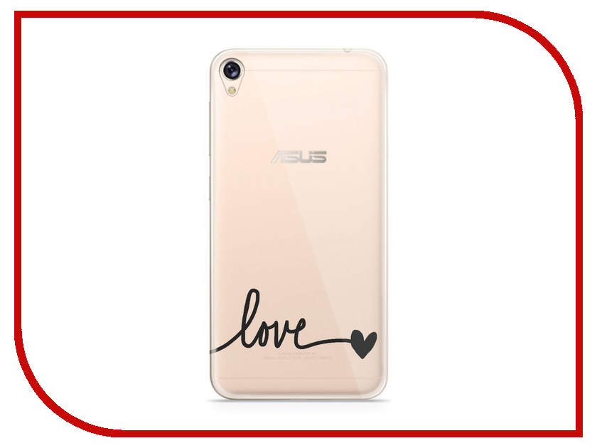 фото Аксессуар Чехол Asus ZenFone Live ZB501KL With Love. Moscow Silicone Love 5960