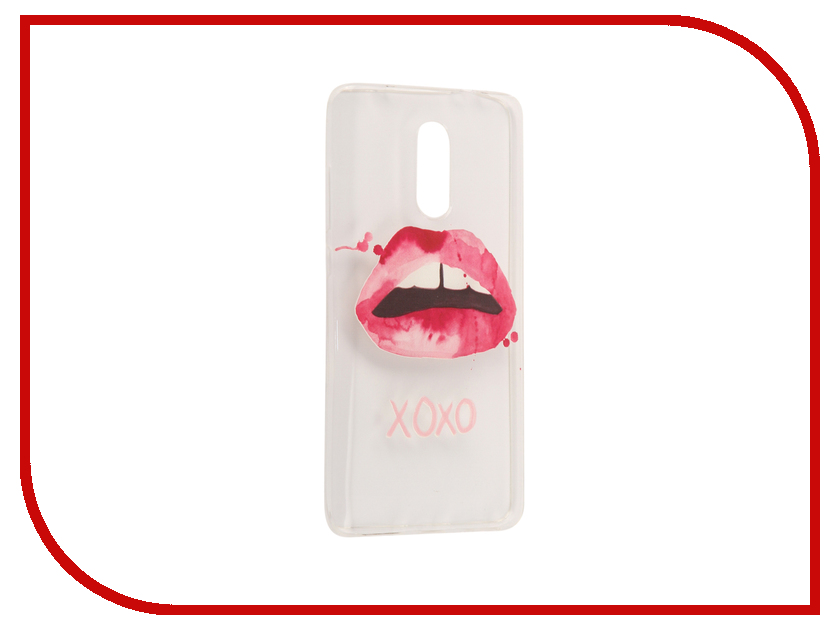 фото Аксессуар Чехол Xiaomi Redmi Pro With Love. Moscow Silicone Lips 6088