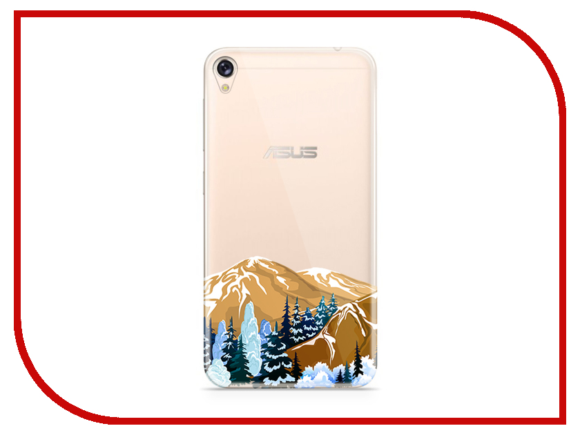 фото Аксессуар Чехол Asus ZenFone Live ZB501KL With Love. Moscow Silicone Mountains 5974