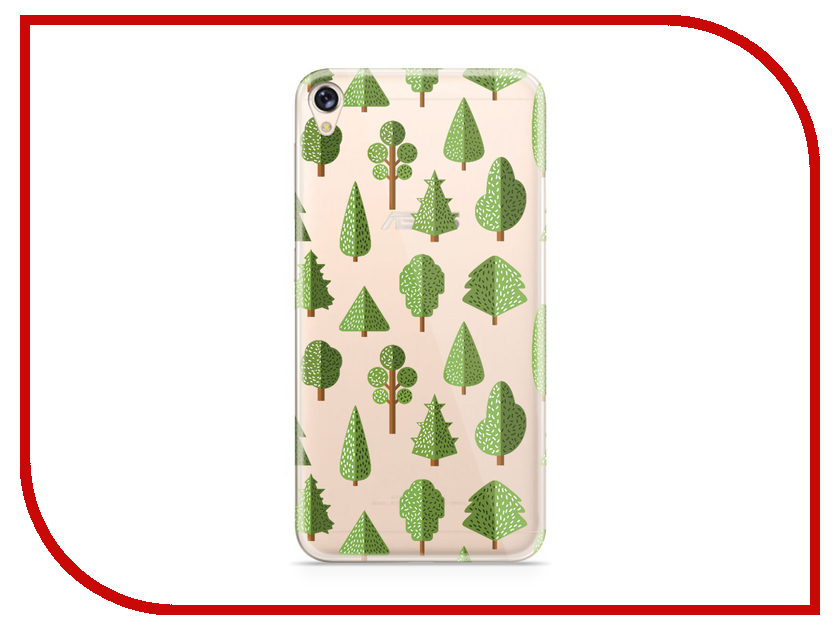 фото Аксессуар Чехол Asus ZenFone Live ZB501KL With Love. Moscow Silicone Trees 5979