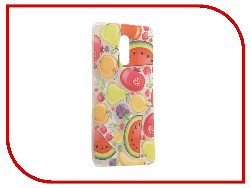 фото Аксессуар Чехол Xiaomi Redmi Pro With Love. Moscow Silicone Fruit 6114
