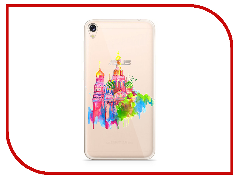 фото Аксессуар Чехол Asus ZenFone Live ZB501KL With Love. Moscow Silicone Russia 5986