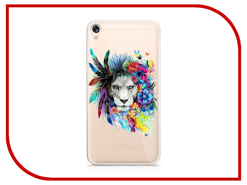 фото Аксессуар Чехол Asus ZenFone Live ZB501KL With Love. Moscow Silicone Lions 3 5988