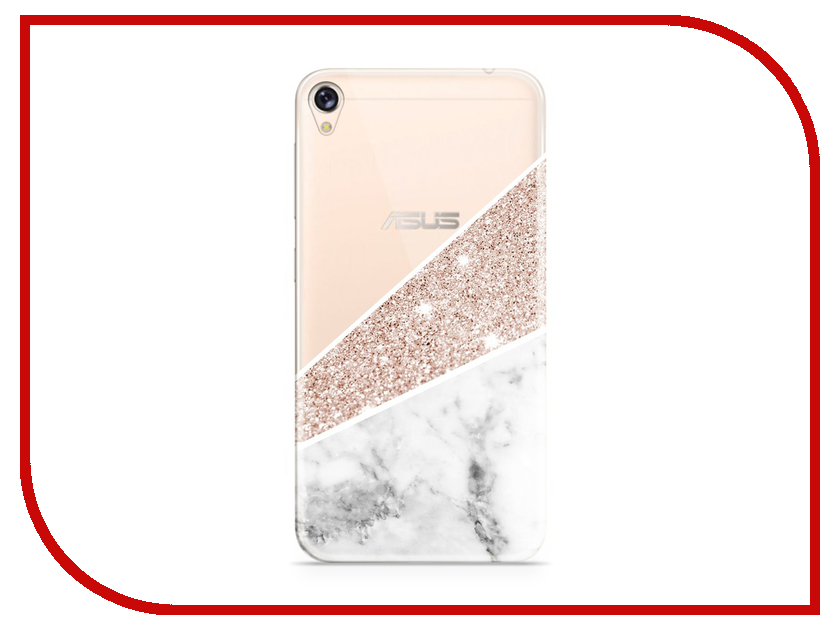 фото Аксессуар Чехол Asus ZenFone Live ZB501KL With Love. Moscow Silicone Marble 5993