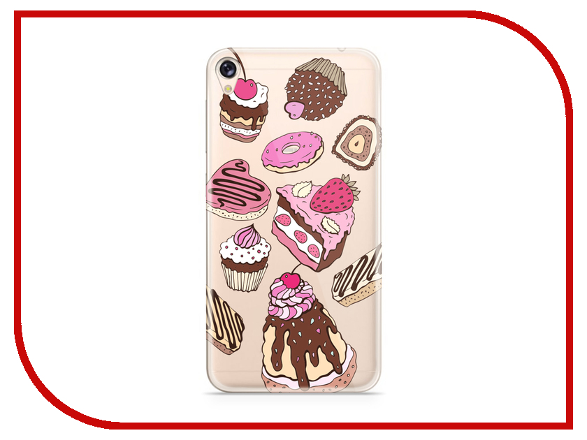 фото Аксессуар Чехол Asus ZenFone Live ZB501KL With Love. Moscow Silicone Sweets 5999
