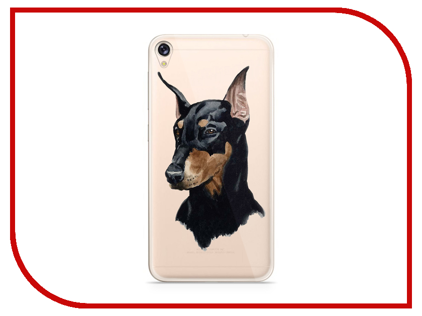 фото Аксессуар Чехол Asus ZenFone Live ZB501KL With Love. Moscow Silicone Dog 6000