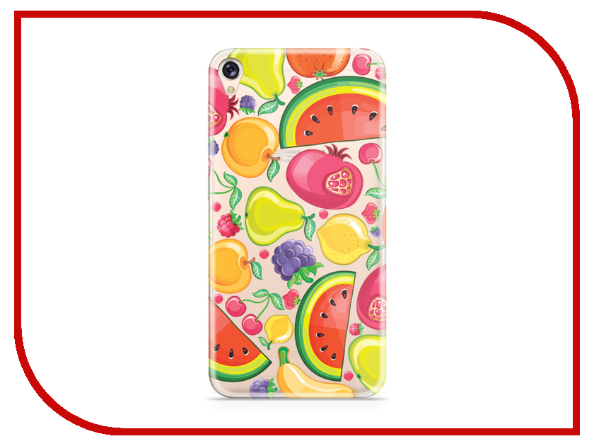 фото Аксессуар Чехол Asus ZenFone Live ZB501KL With Love. Moscow Silicone Fruit 6002