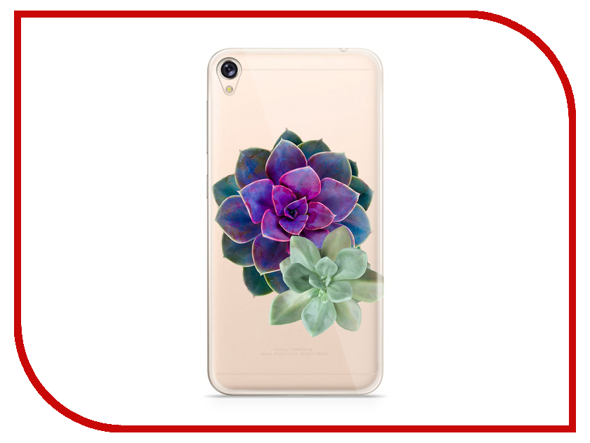 фото Аксессуар Чехол Asus ZenFone Live ZB501KL With Love. Moscow Silicone Flower 2 6003