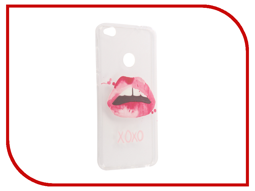 фото Аксессуар Чехол Huawei Honor 8 Lite / 8 Lite 2017 With Love. Moscow Silicone Lips 6200