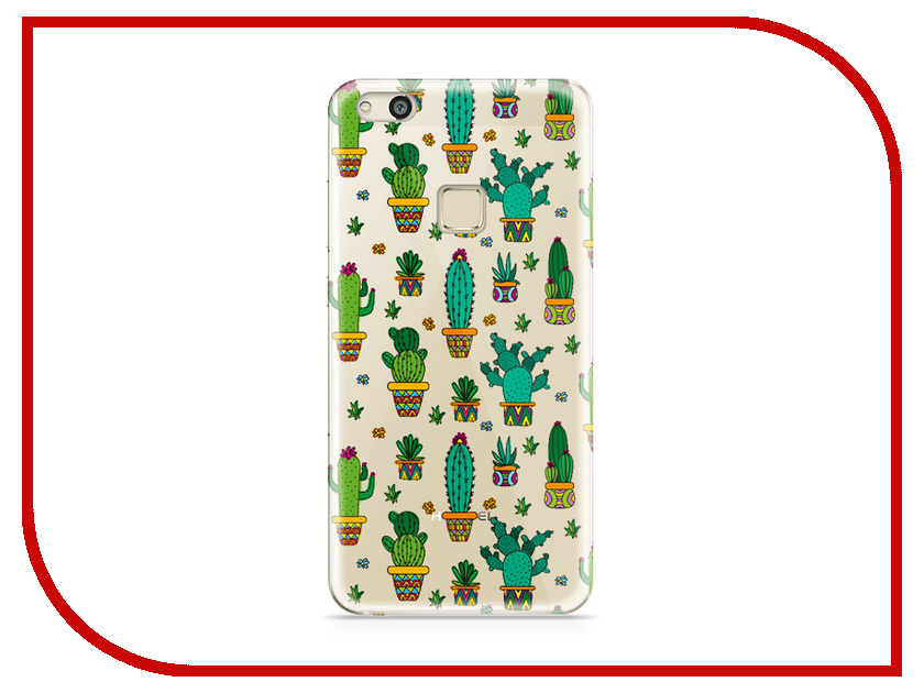 фото Аксессуар Чехол Huawei P10 Lite With Love. Moscow Silicone Cactus 6316