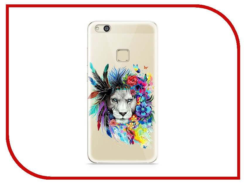 фото Аксессуар Чехол Huawei P10 Lite With Love. Moscow Silicone Lion 3 6324