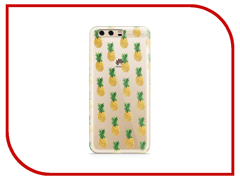 фото Аксессуар Чехол Huawei P10 Plus With Love. Moscow Silicone Pineapples 6360