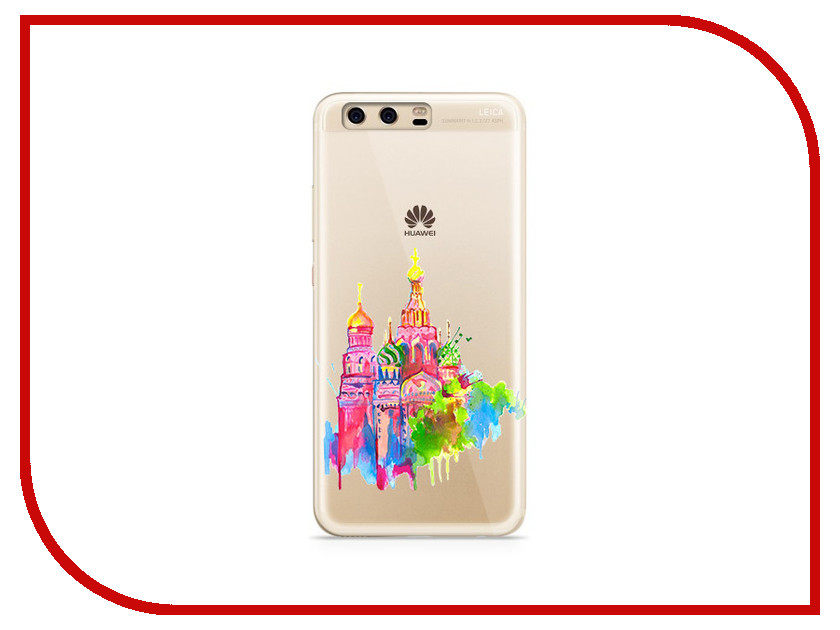 фото Аксессуар Чехол Huawei P10 Plus With Love. Moscow Silicone Russia 6378