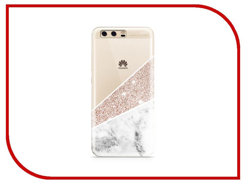 фото Аксессуар Чехол Huawei P10 Plus With Love. Moscow Silicone Marble 6385