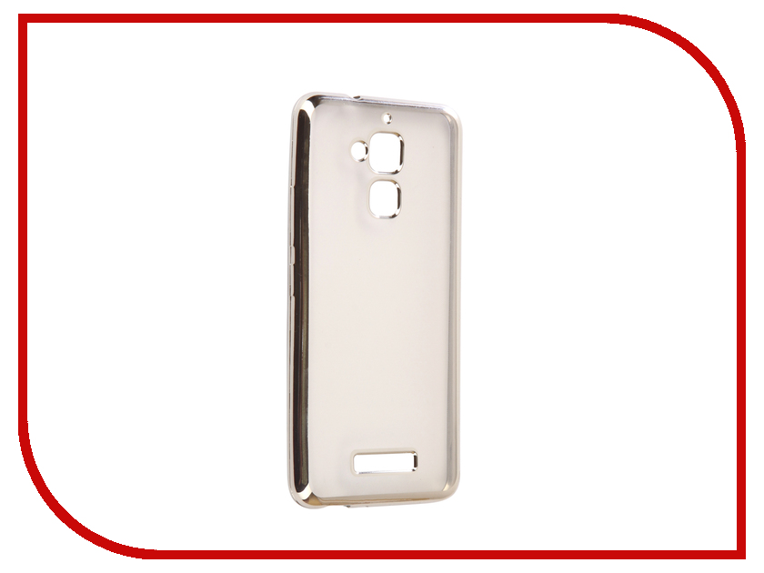 фото Аксессуар Чехол ASUS ZenFone 3 Max ZC520TL Svekla Flash Silicone Silver SVF-ASZC520TL-SIL