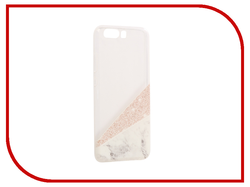 фото Аксессуар Чехол Huawei P10 With Love. Moscow Silicone Marble 6441