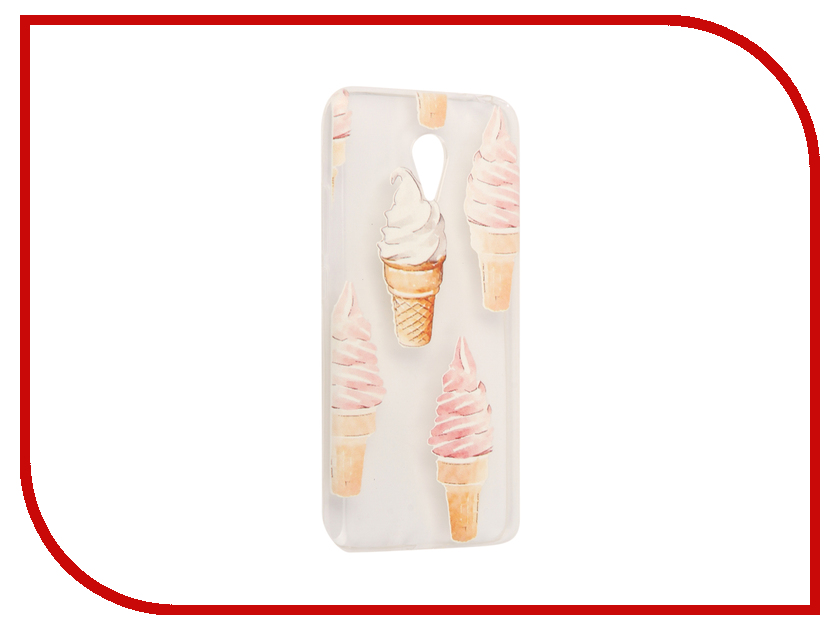 фото Аксессуар Чехол Meizu M3 Note With Love. Moscow Silicone Ice Cream 6517