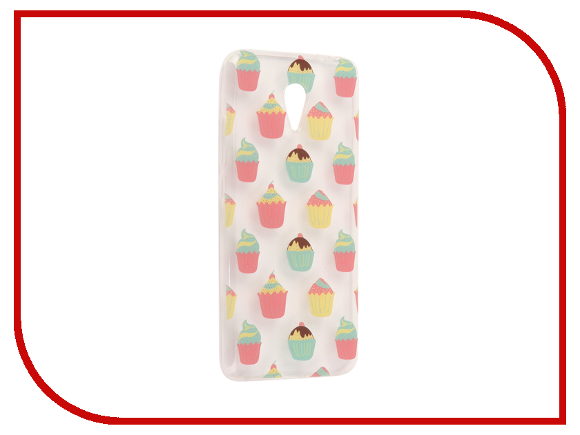 фото Аксессуар Чехол Meizu M3 Note With Love. Moscow Silicone Cupcakes 6541