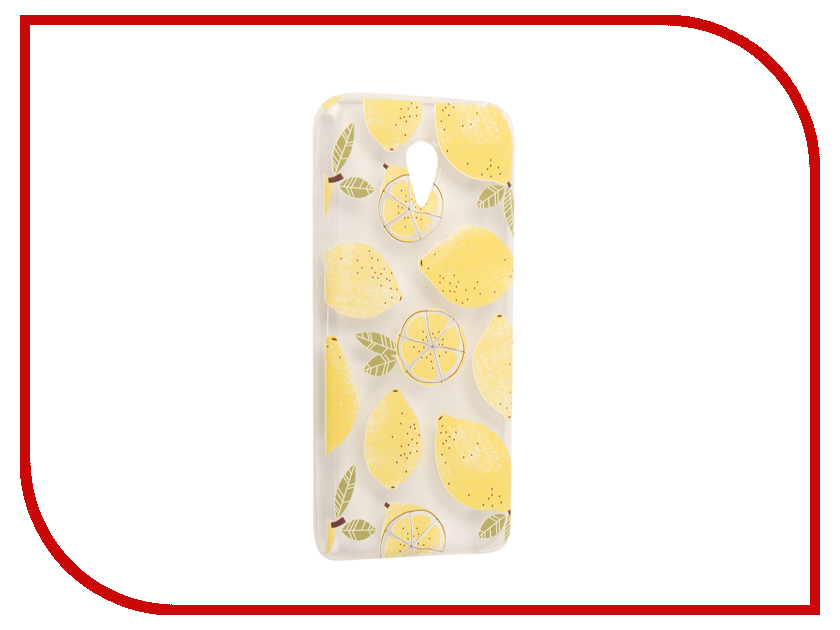 фото Аксессуар Чехол Meizu M3 Note With Love. Moscow Silicone Lemons 6549