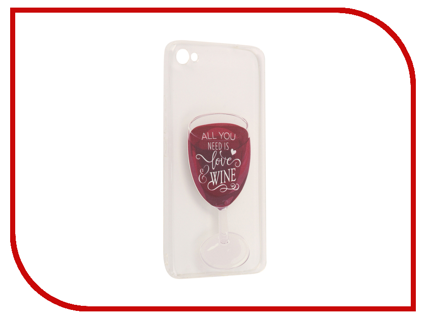 фото Аксессуар Чехол Meizu U20 With Love. Moscow Silicone Wineglass 6868