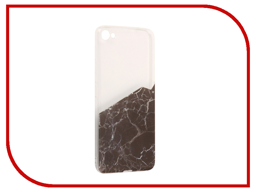 фото Аксессуар Чехол Meizu U20 With Love. Moscow Black Silicone Marble 2 6902