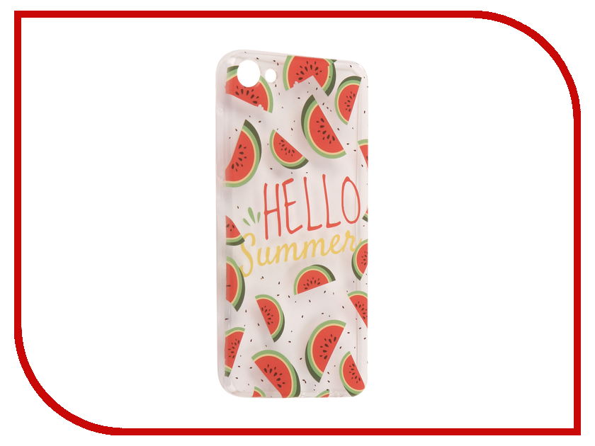 фото Аксессуар Чехол Meizu U10 With Love. Moscow Silicone Hello Summer 6795