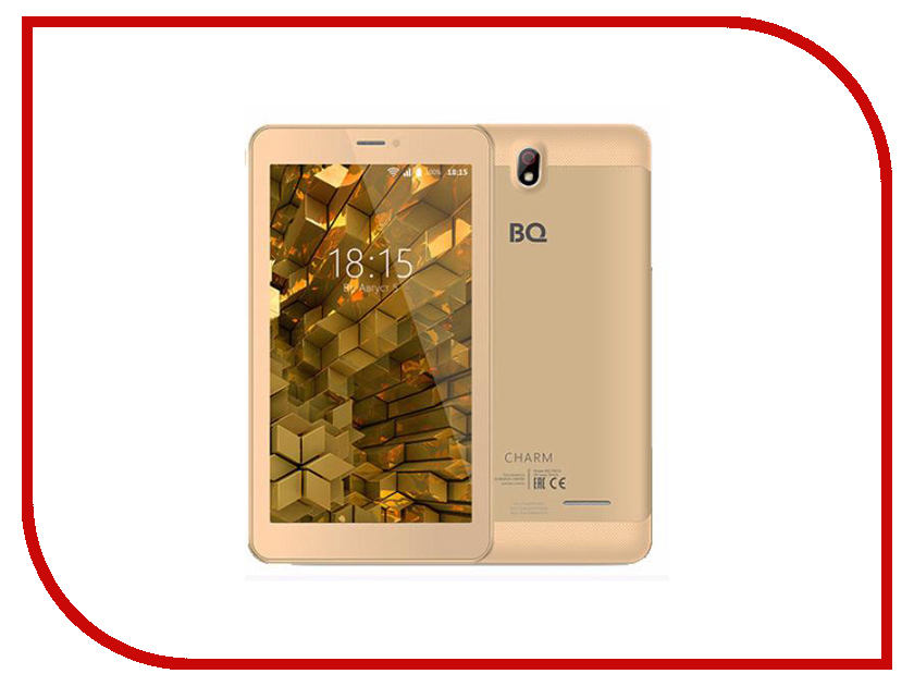 фото Планшет BQ BQ-7081G Charm Gold (MediaTek MT8321M 1.3 GHz/1024Mb/8Gb/Wi-Fi/3G/Bluetooth/GPS/Cam/7.0/1024x600/Android)