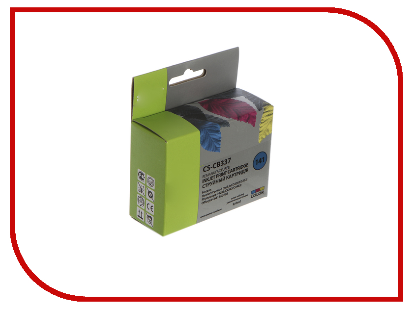 

Картридж Cactus 141 CS-CB337 Color