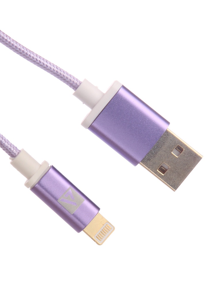 

Аксессуар ACD Style Lightning USB-A 1m Purple ACD-U913-P6P, ACD-U913-P6P