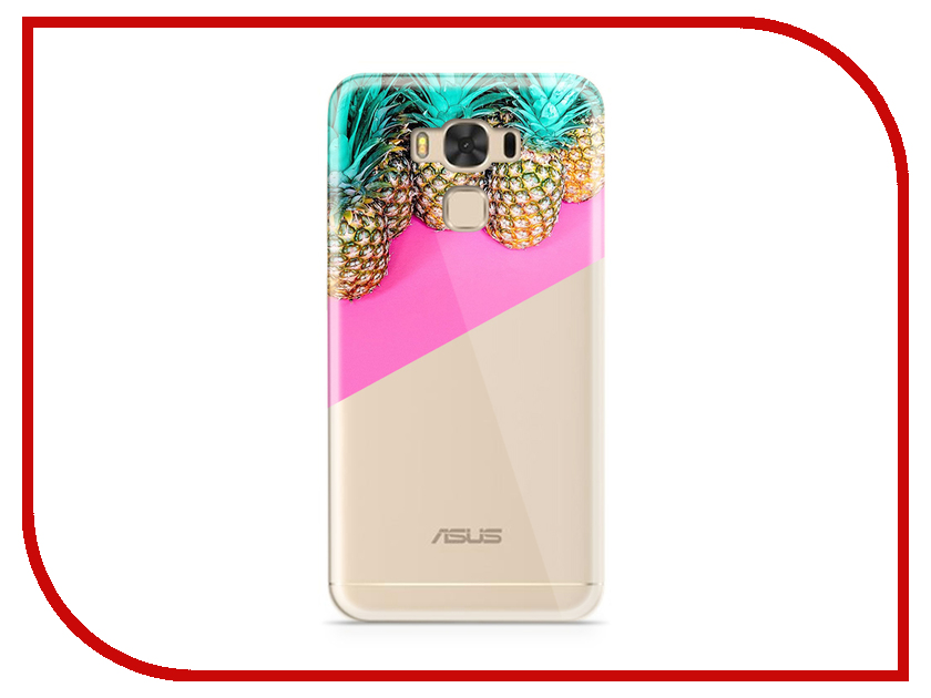 фото Аксессуар Чехол ASUS ZenFone 3 Max ZC553KL With Love. Moscow Silicone Pineapples 2 7199