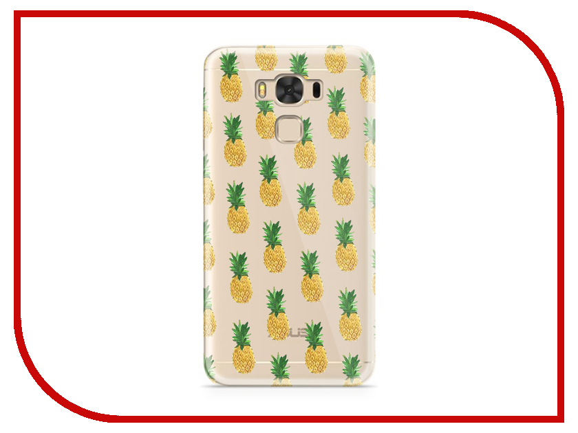 фото Аксессуар Чехол ASUS ZenFone 3 Max ZC553KL With Love. Moscow Silicone Pineapples 7200