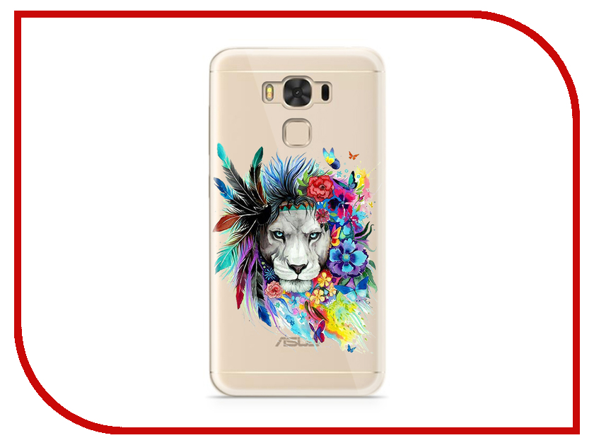 фото Аксессуар Чехол ASUS ZenFone 3 Max ZC553KL With Love. Moscow Silicone Lions 3 7220