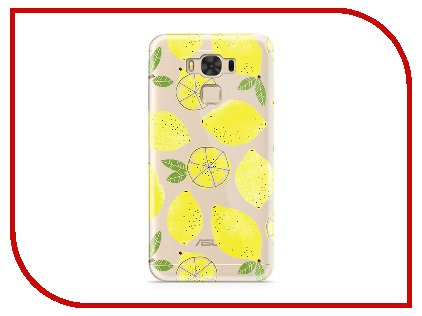 фото Аксессуар Чехол ASUS ZenFone 3 Max ZC553KL With Love. Moscow Silicone Lemons 7221