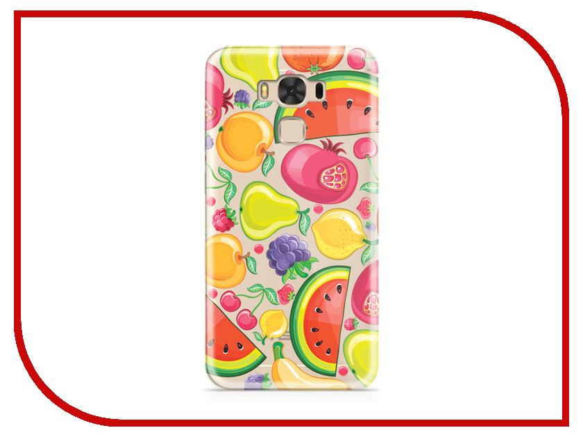 фото Аксессуар Чехол ASUS ZenFone 3 Max ZC553KL With Love. Moscow Silicone Fruit 7234