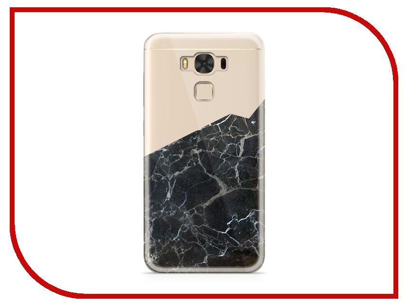 фото Аксессуар Чехол ASUS ZenFone 3 Max ZC553KL With Love. Moscow Silicone Black Marble 2 7238