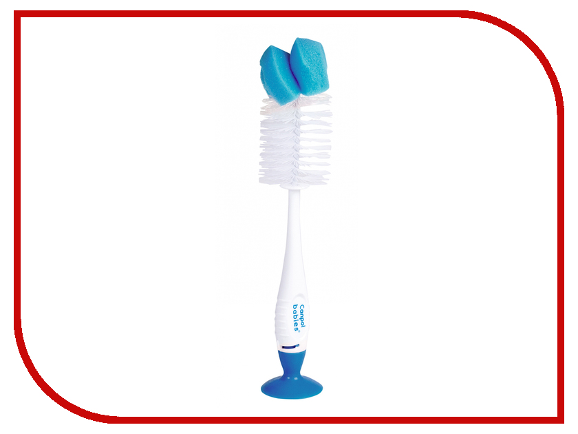 

Ершик для мытья бутылочек и сосок Canpol 56/122 Blue 250930548