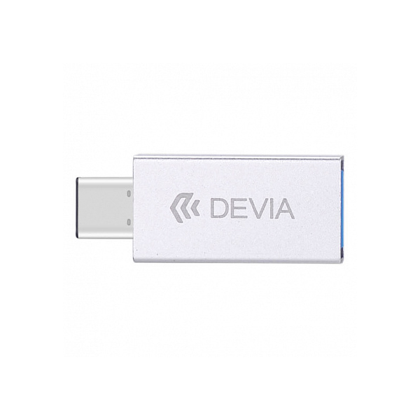 

Аксессуар Devia iTec 2 Type-C To USB 3.0 Silver, iTec 2