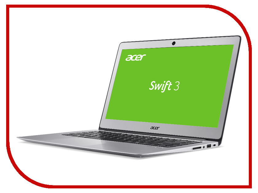 фото Ноутбук Acer Swift 3 SF314-52G-89YH NX.GQUER.006 (Intel Core i7-8550U 1.8 GHz/8192Mb/512Gb SSD/nVidia GeForce MX150 2048Mb/Wi-Fi/Bluetooth/Cam/14.0/1920x1080/Windows 10 64-bit)