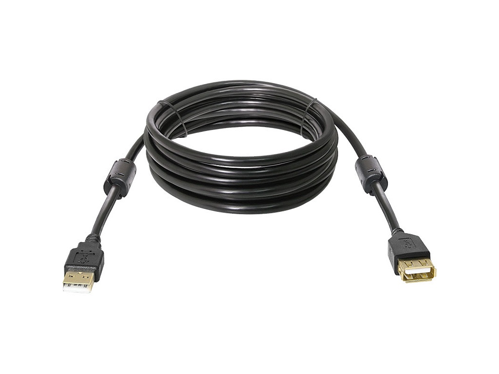 фото Аксессуар Defender USB02-17PRO USB2.0 AM-AF 5m 87484