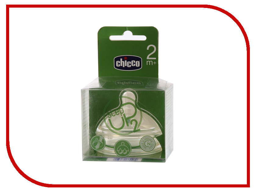 

Соска Chicco Step Up средний поток (2шт) 00060074000000