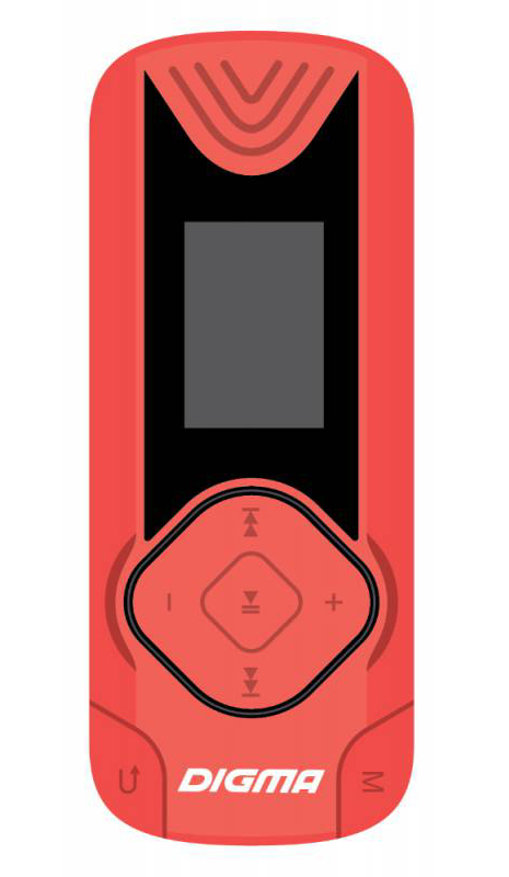 Плеер Digma R3 8Gb Red flash плеер digma r3 8gb красный