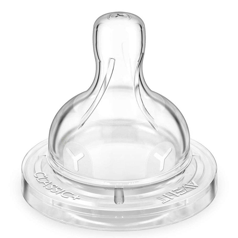 фото Соска philips avent classic + scf636/27 для густых смесей (2шт) 80627